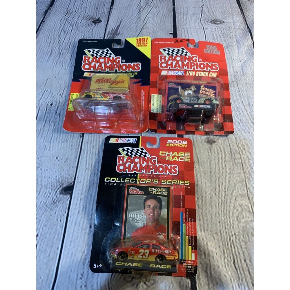 Racing‎ Champions Chase the Race Collector's Series 1:64 Stock Cars - Lot of 3